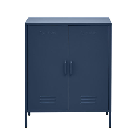 ArtissIn Buffet Sideboard Locker Metal Storage Cabinet - SWEETHEART Blue