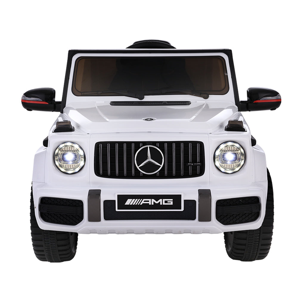 Mercedes-Benz Kids Ride On Car Electric AMG G63 Licensed Remote Cars 12V White