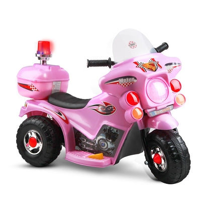 Rigo Kids Ride On Motorbike Motorcycle Car Pink